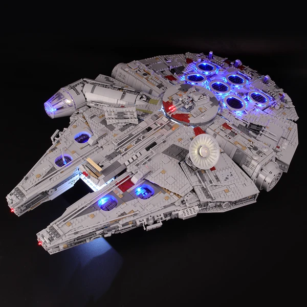 The Ultimacy Of Build Experience: Lighting Lego Ultimate Millennium Falcon 75192 Set