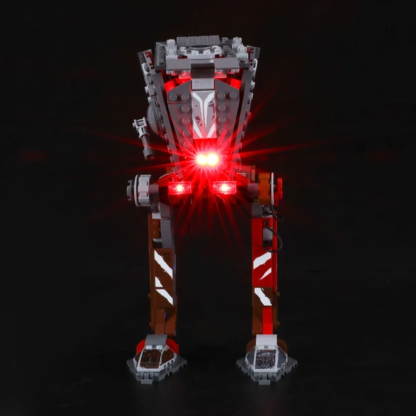 The Mandalorian Collectible: Lighting Lego AT-ST Raider from The Mandalorian 75254