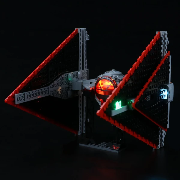 A Lighting Galaxy Of Adventure: Lego Sith TIE Fighter 75272