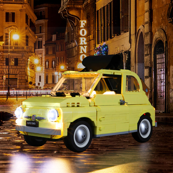 A True Icon Of Classic Automotive Design Model Fiat 500 10271 Set