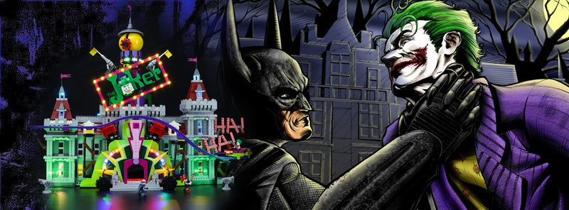 Lighting Fun With New Rollercoaster System Lego Batman 70922 The Joker Manor!
