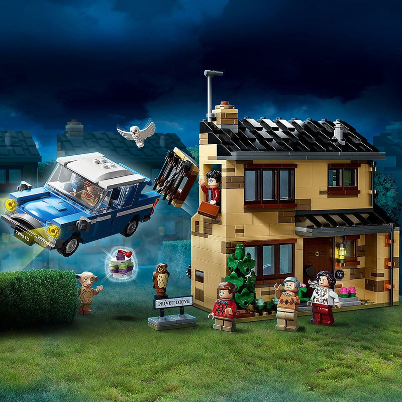 HarryPotter: Lighting Magic Lego 4 Privet Drive 75968