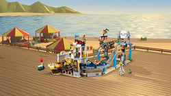 Enjoy The Fun Of The Fair With The Lighting 3in1 Pirate Roller Coaster!