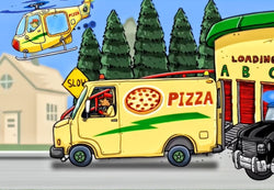 Get a Yummy Pizza from dazzling Pizza Van 60150