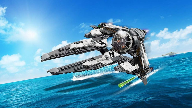 The Amazing Lego Star Wars 75242 Black Ace TIE Interceptor Fighter