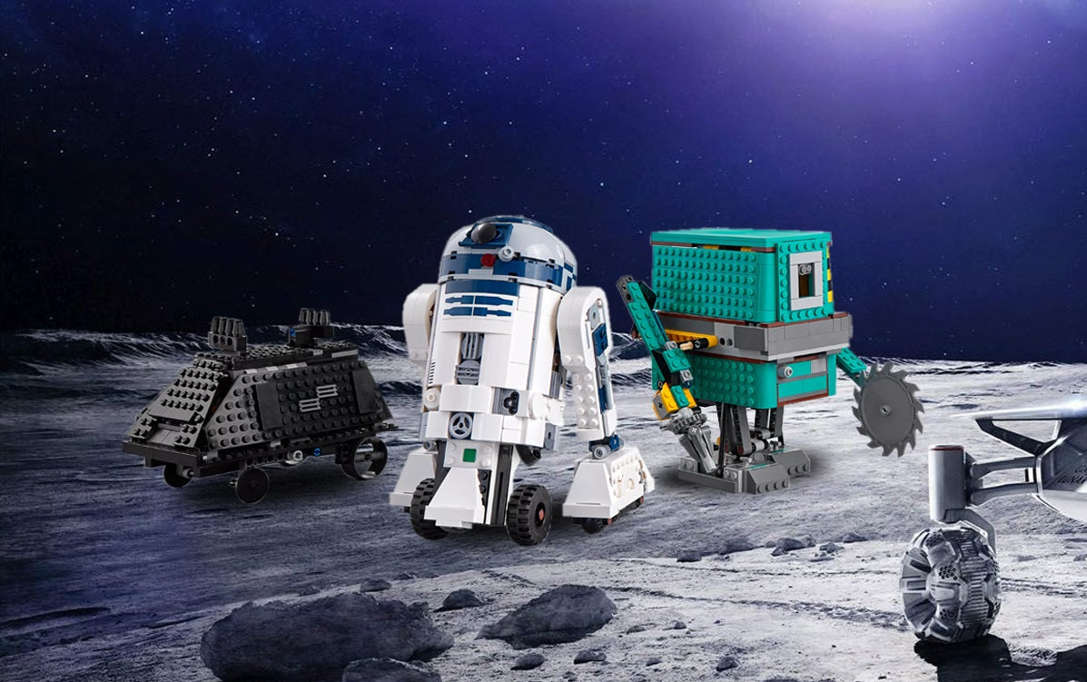 LEGO New StarWars Boost Droid Commander Set Of Three Different Droids R2-D2, The Gonk Droid, and The Mouse Droid