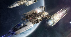 Transform your Lego Y-Wing Starfighter 75181 set into a shiny look