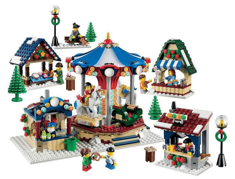bakke Forfølge sne Dazzling Light for Christmas Winter Village Market 10235 Lego Set –  Lightailing