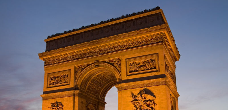 Light Up The Most Famous Monumental Of The French Revolutionary And Napoleonic Wars: Arc De Triomphe