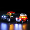 Lighting Lego Rally Race with 1967 Mini Cooper S Rally and 2018 MINI John Cooper Works Buggy 75894