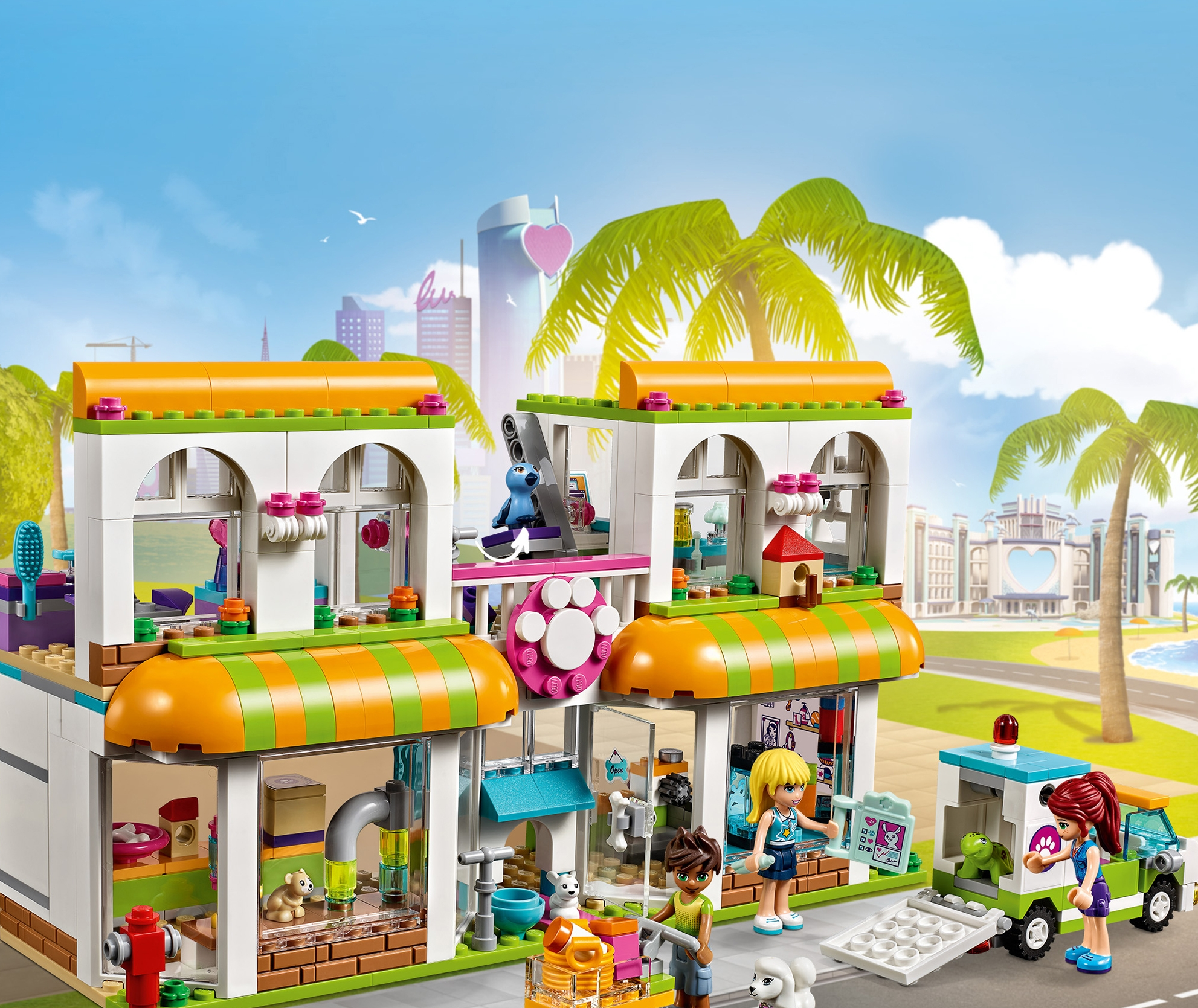 Lightailing Unveils New Light Kit for Heartlake City Pet Center 41345