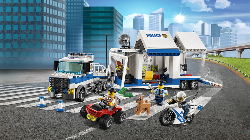 Mind-Blowing Lighting Mobile Command Center 60139 Set