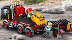 Featuring a Heavy Cargo Transport 60183 lighting set