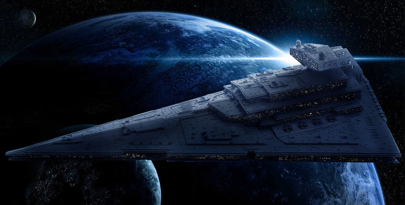 The Surprising Shiny Look of the Spectacular Lego Star Wars Star Destroyer