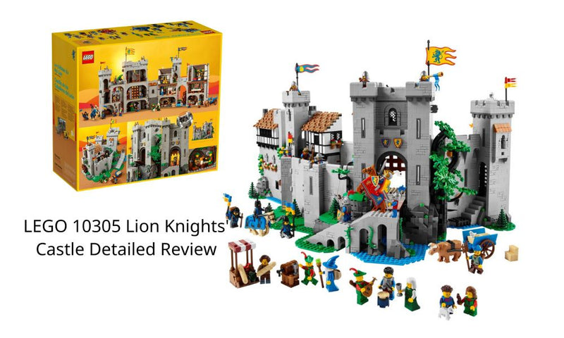 LEGO 10305 Lion Knights' Castle Review – Lightailing