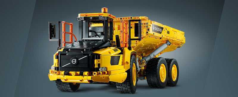 Experience the thrill of being a real truck driver control of Articulated Hauler 42114