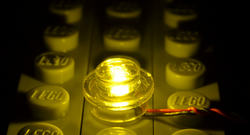 Effect Of Custom LED Lighting Kit On Lego Building