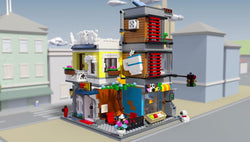 Incredible Creative Build Townhouse Pet Shop & Cafe 31097