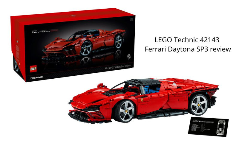 LEGO Technic 42143 Ferrari Daytona SP3 detailed review