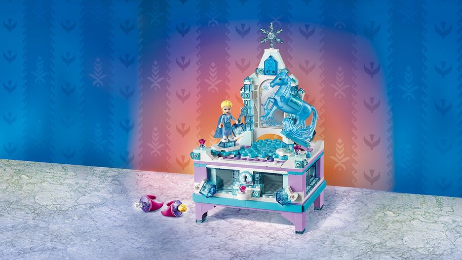 A Perfect Gift for Disney Princess fans: Lighting Elsa’s Jewelry Box Creation 41168