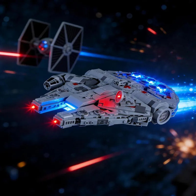 lego star wars millennium falcon MOC