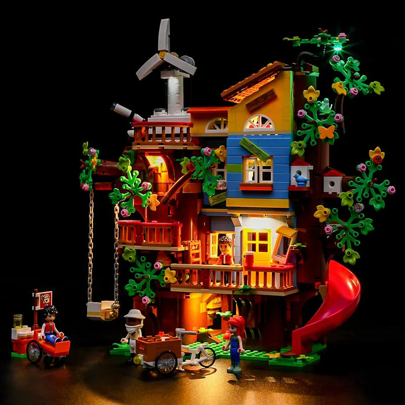 light up LEGO Friends Rescue Mission Boat