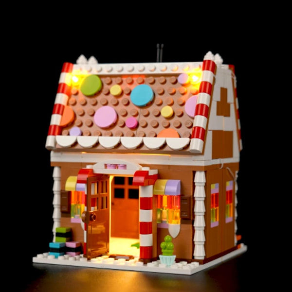 Light Kit For Festive Gingerbread House #40809- Lightailing【PRE-order, ships from Oct. 20✅】