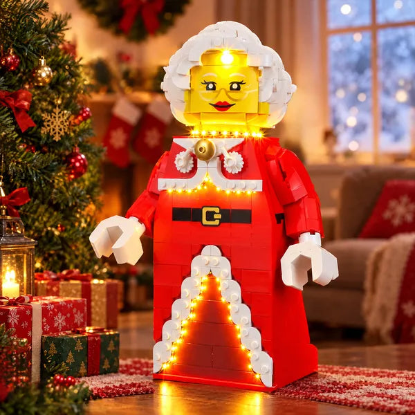 Light Kit For Up-Scaled Mrs. Claus Minifigure 40875 - Lightailing
