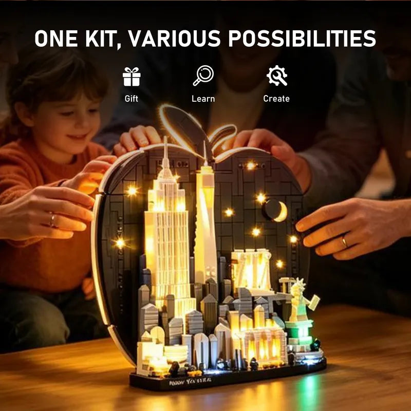 Remote Light kit for New York City – The Big Apple 21066 - Briksmax