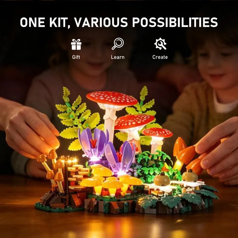 Light kit for Woodland Mushrooms 11505 - Briksmax 2.0