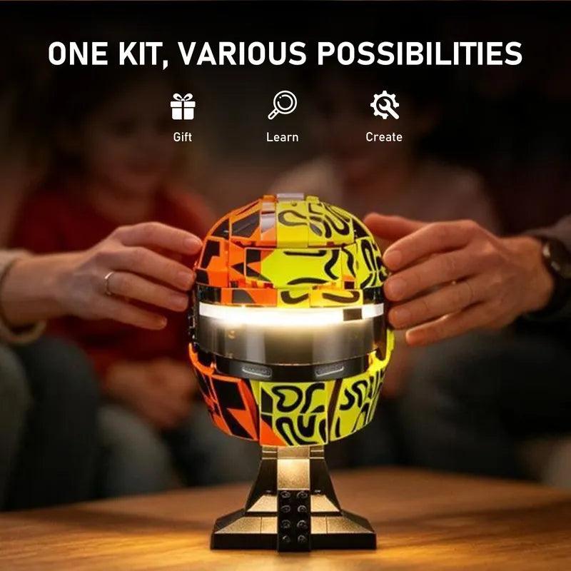 Light kit for McLaren Mastercard F1 Team Lando Norris Helmet 43023 | Wave Sensor Control | Briksmax 2.0