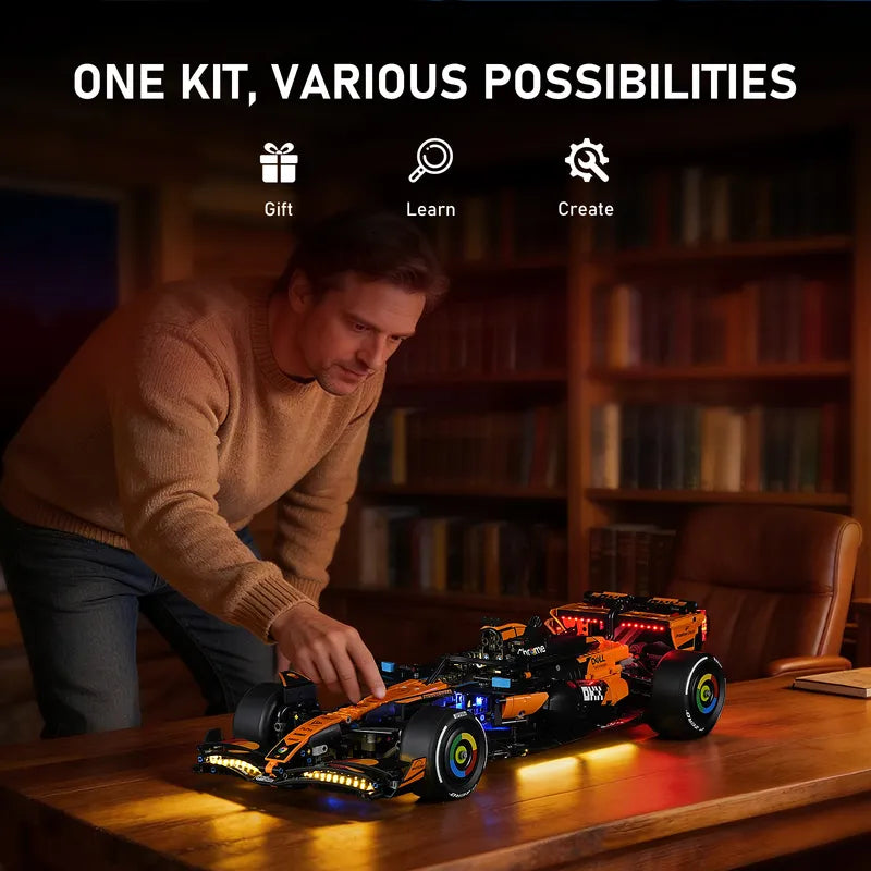 LEGO McLaren MCL39 F1 Car – LED Lighting for 42228 | Briksmax