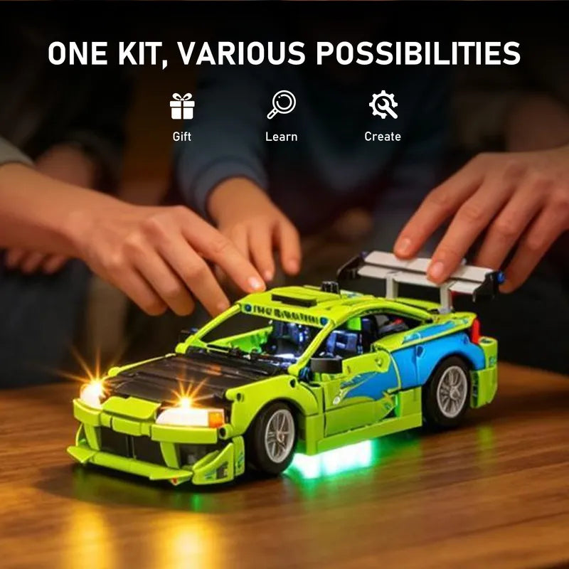 Light kit for Fast and Furious Mitsubishi Eclipse Car 42229  - Briksmax 2.0