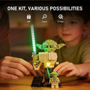 Light Kit for Yoda Bust 75438-Briksmax 2.0（Wave Sensor Control）