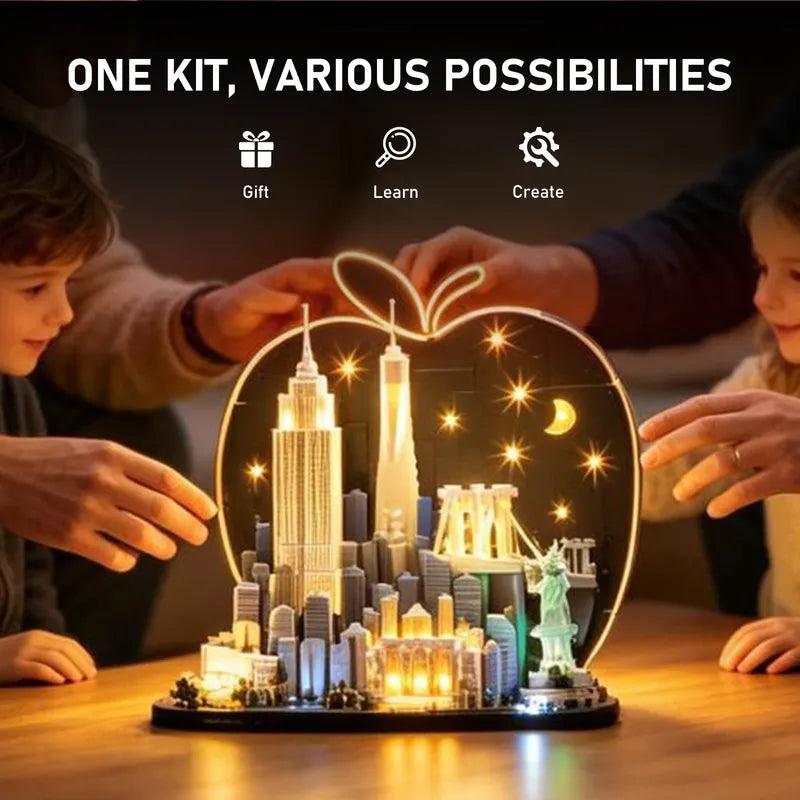 Light kit for New York City – The Big Apple 21066 - Briksmax 2.0