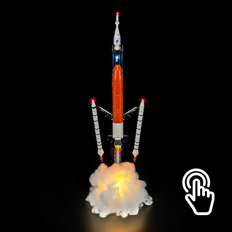 Beleuchtungsset für die NASA Artemis Space Launch System Rakete 42221 – Briksmax 2.0 | Touch-Steuerung