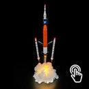 Light Kit for NASA Artemis Space Launch System Rocket 42221 -Briksmax 2.0 | Touch Control