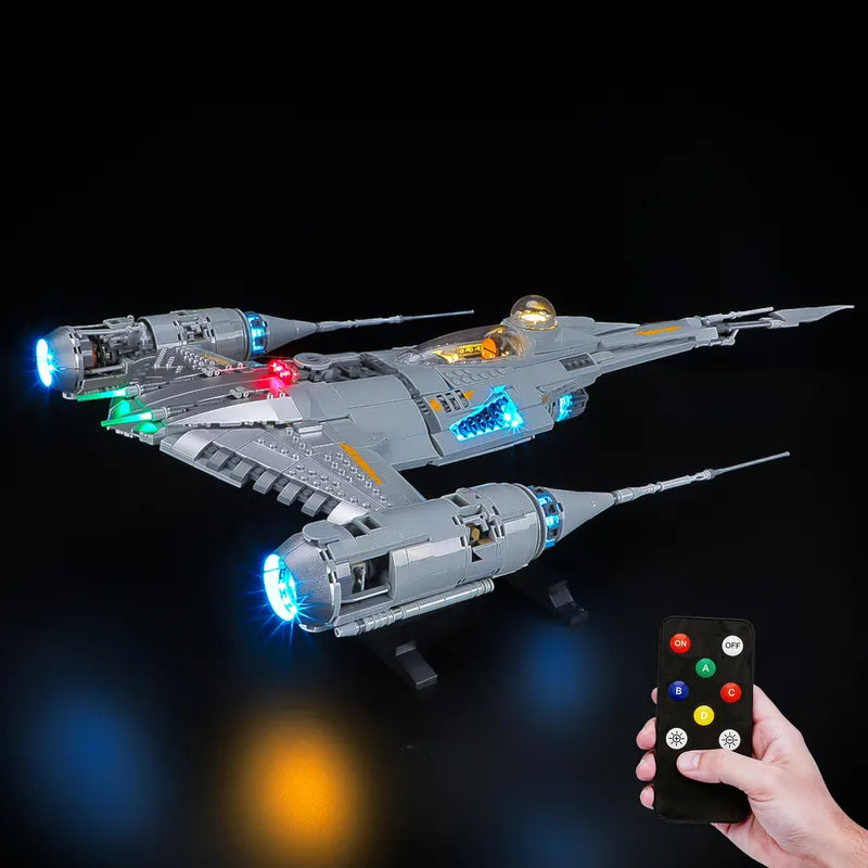 Fernlicht-Kit für The Mandalorian's N-1 Sternenjäger 75442 – Briksmax 2.0