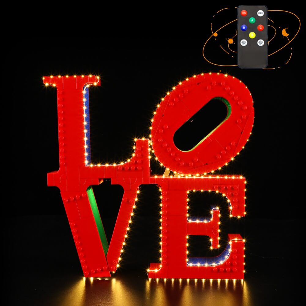Lightailing Remote Light Kit For LEGO LOVE 31214-6
