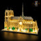 Light Kit For Notre-Dame de Paris #21061-Lightailing(Remote Version)