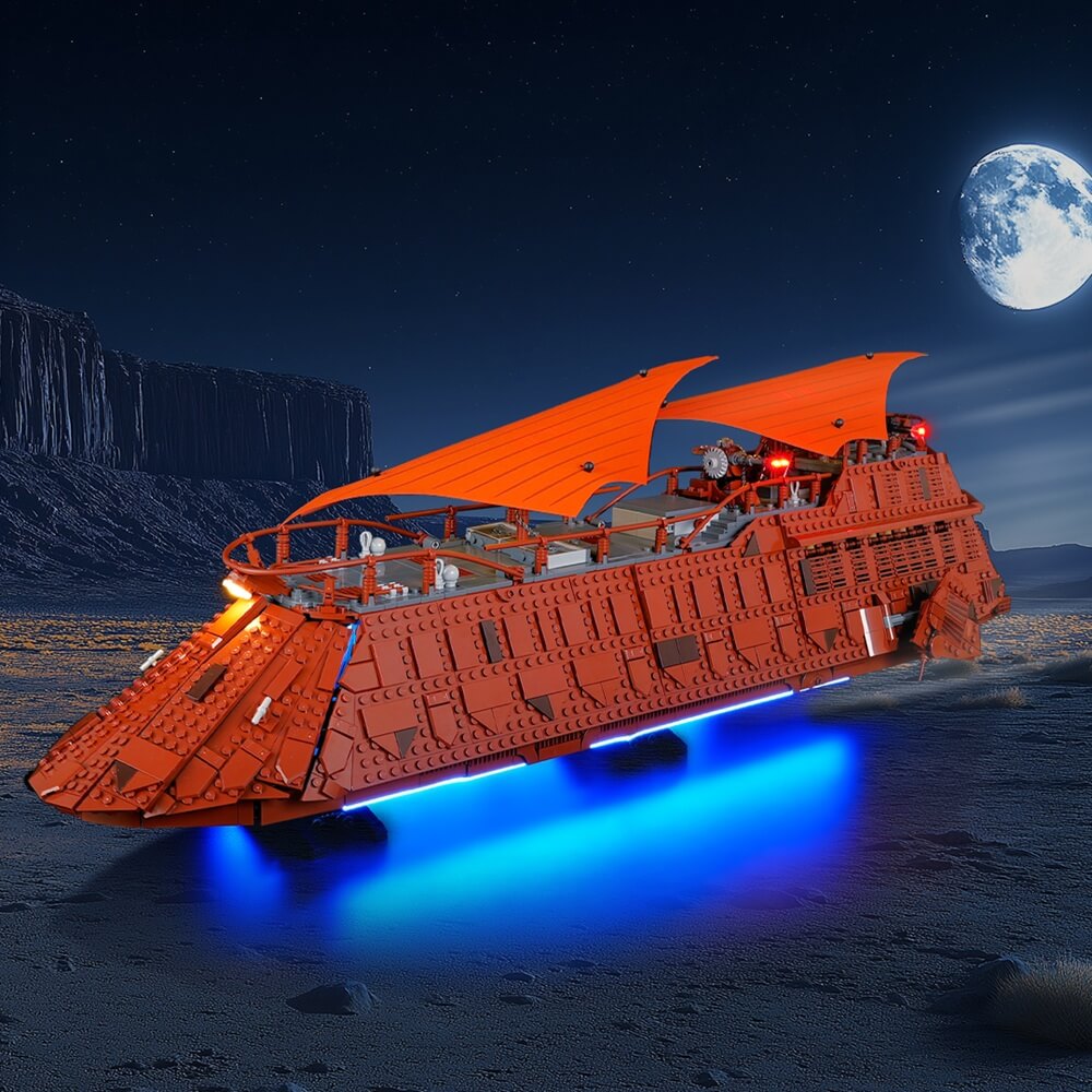 Beleuchtungsset für Jabbas Segelschiff 75397 - Briksmax 2.0
