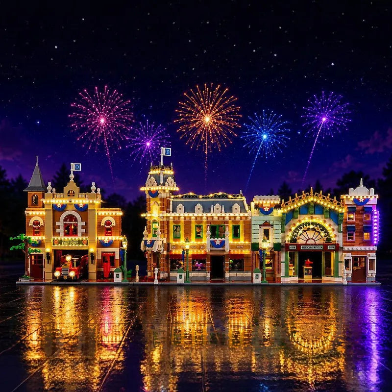 Light kit for Disney Main Street, U.S.A. 43302 - Briksmax 2.0
