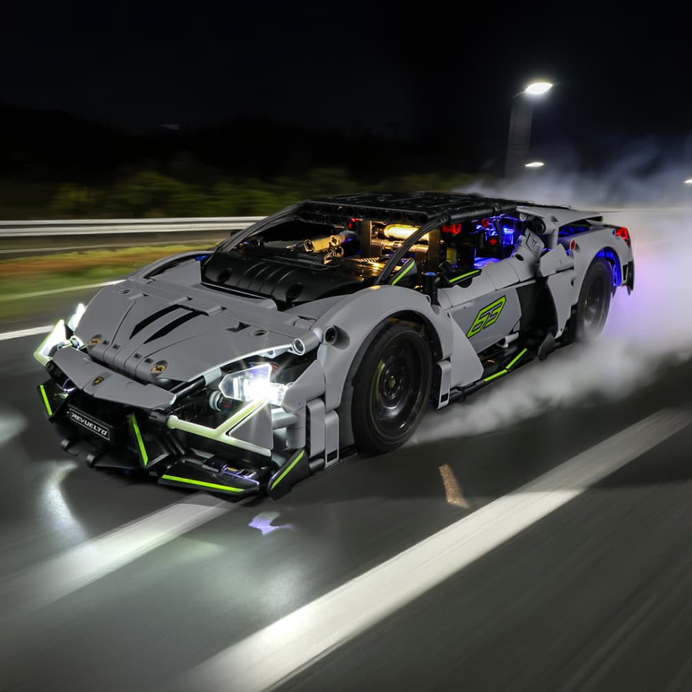  Briksmax 2.0 Light Kit For LEGO Lamborghini Revuelto Super Sports Car #42214 -1