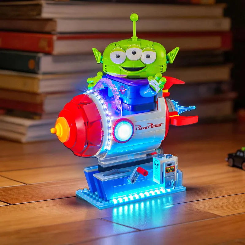 Light Kit for Alien with Pizza Planet Rocket Ride 43307-Briksmax 2.0
