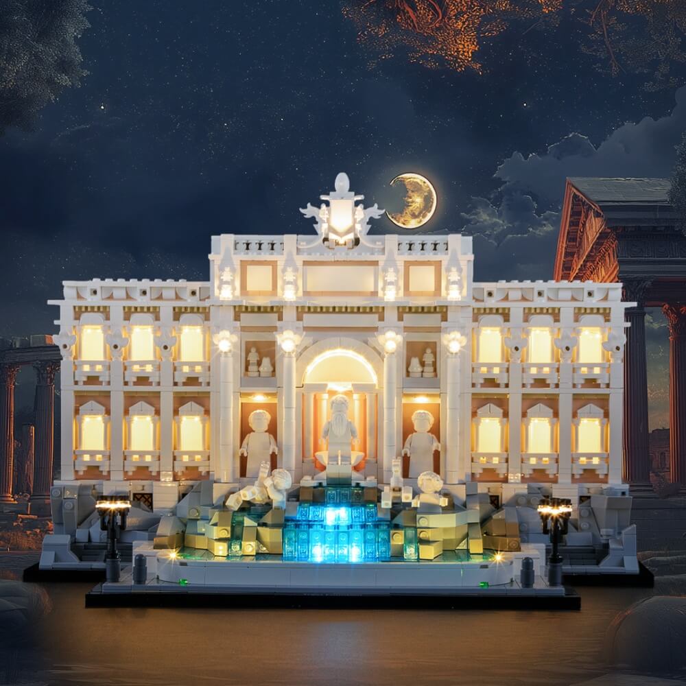 Light Kit for Trevi Fountain 21062 -Briksmax 2.0 – Lightailing