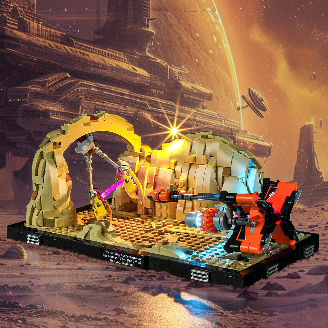 Beleuchtungsset für das Mos Espa Podrace Diorama 75380-Briksmax