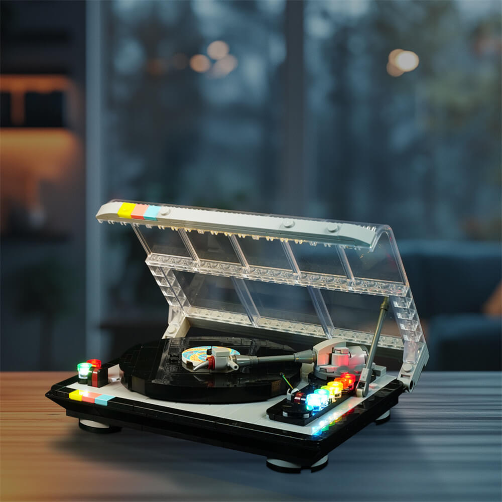 Beleuchtungsset für Retro-Plattenspieler 40699 - Briksmax 2.0