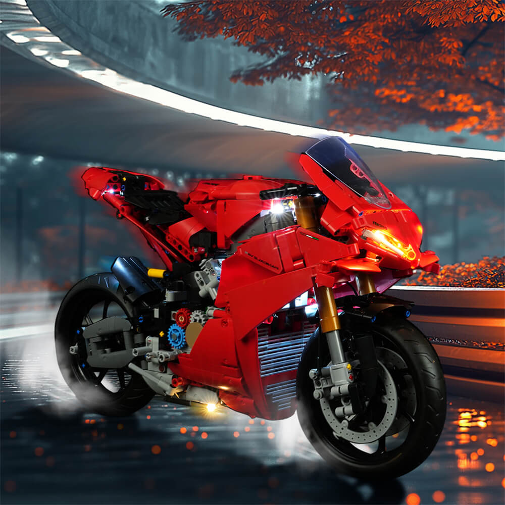Kit d'éclairage pour moto Ducati Panigale V4 S 42202 - Briksmax 2.0 (Version télécommandée)