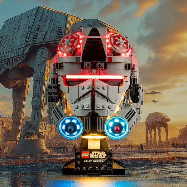 Briksmax Light Kit For LEGO AT-AT Driver Helmet #75429 - 1