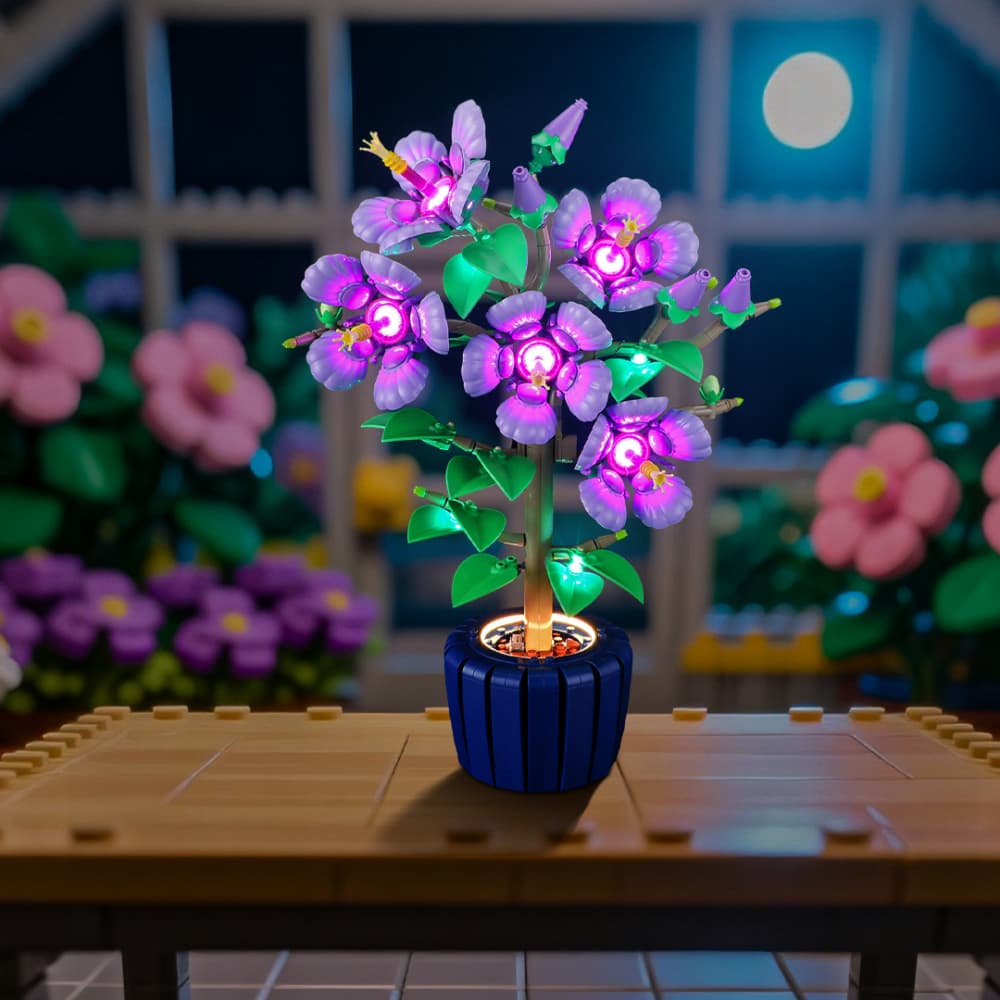 Briksmax 2.0 Light Kit For LEGO Hibiscus #10372 -1